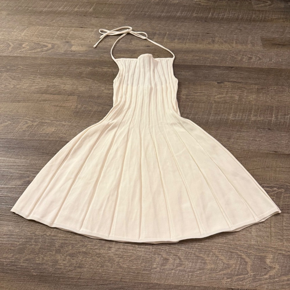 Meshki Knit Halter Neck Dress